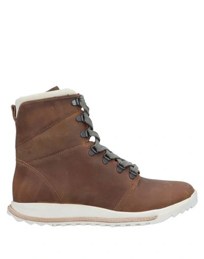 Shop Rick Owens Boots In Brown