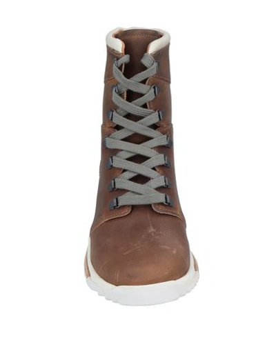 Shop Rick Owens Boots In Brown