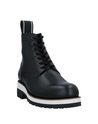 Shop Dsquared2 Man Ankle Boots Black Size 10 Cowhide