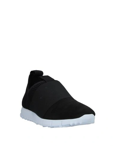 Shop Jimmy Choo Sneakers In Black