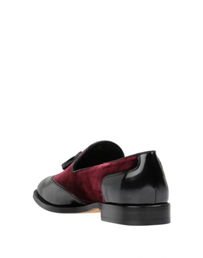 Shop Tod's Man Loafers Black Size 9 Soft Leather, Textile Fibers