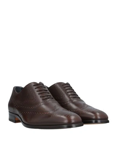 Tod's Lace-up Shoes In Brown