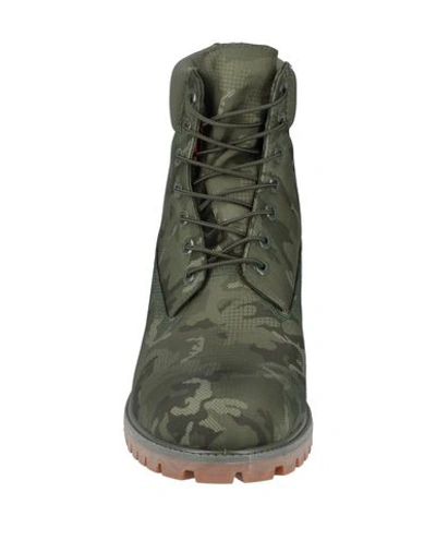 Timberland Boots In Military Green |