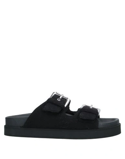 Shop Jucca Sandals In Black