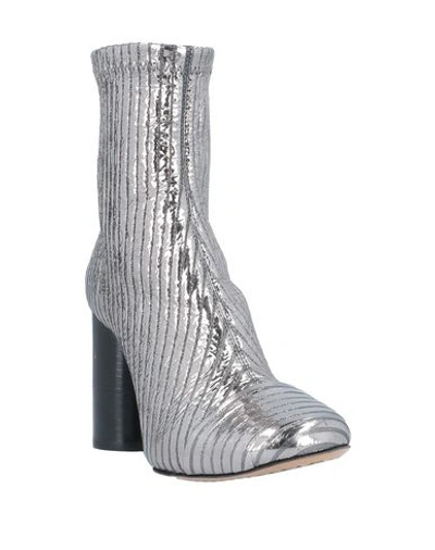 Shop Isabel Marant Ankle Boots In Silver