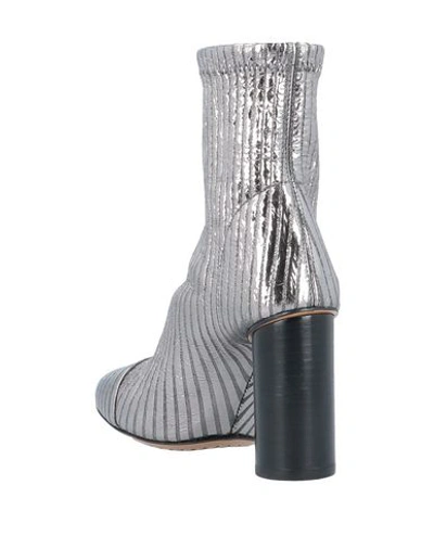 Shop Isabel Marant Ankle Boots In Silver