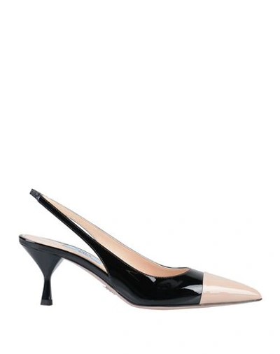 Shop Prada Pumps In Blush