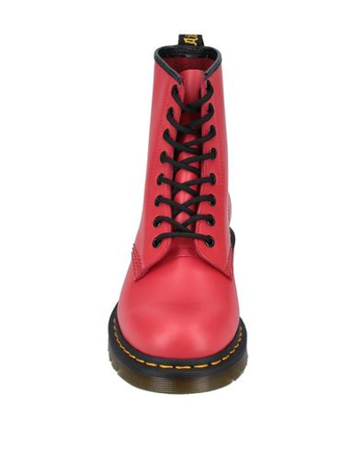 Shop Dr. Martens' Ankle Boots In Red
