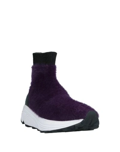 Shop Date D. A.t. E. Woman Sneakers Purple Size 8.5 Textile Fibers