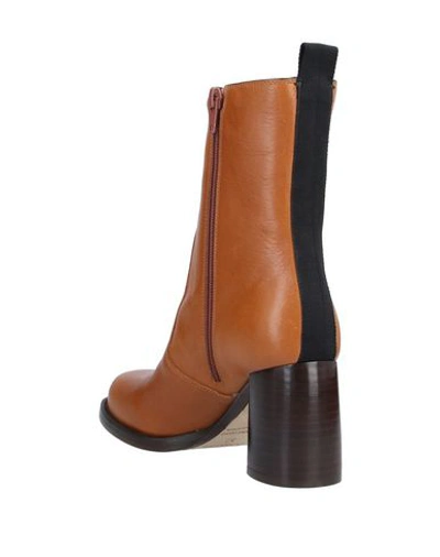 Shop Joseph Ankle Boots In Brown