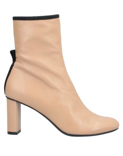 Shop Joseph Ankle Boots In Beige