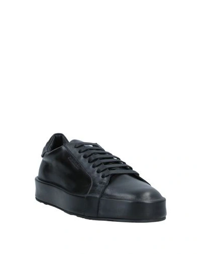 Shop Jil Sander Sneakers In Black