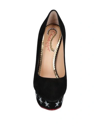 Shop Charlotte Olympia Pump In Black