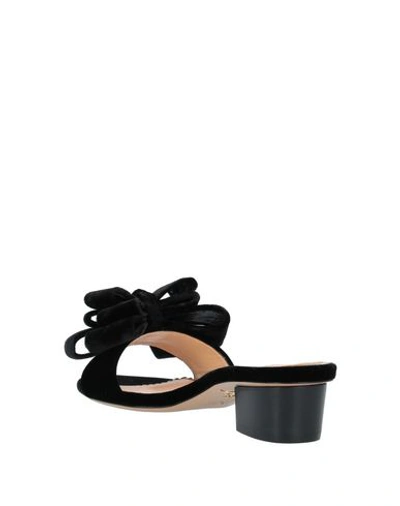 Shop Charlotte Olympia Sandals In Black