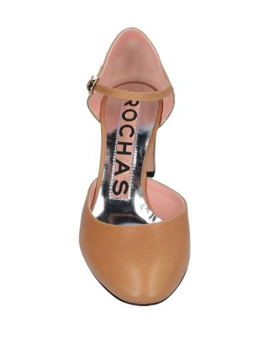 Rochas Pump In Camel