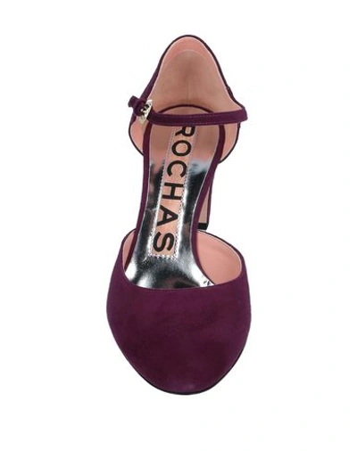 Rochas Pumps In Purple