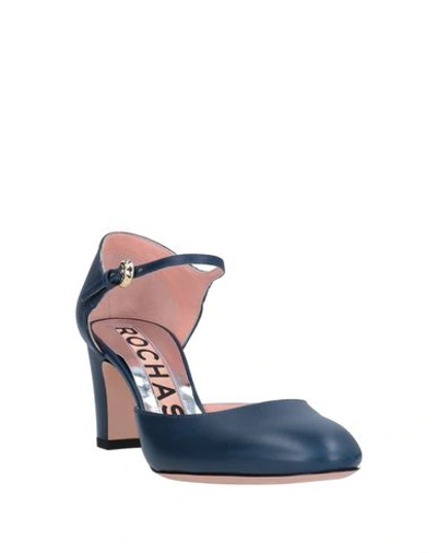 Rochas Pump In Blue