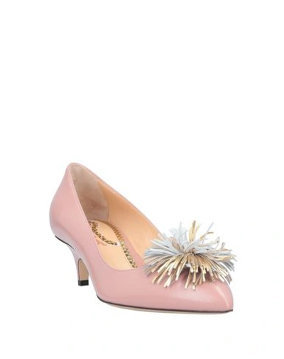 Shop Charlotte Olympia Pumps In Pink