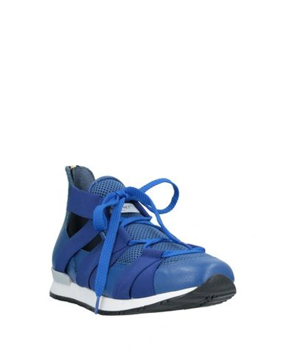 Shop Vionnet Sneakers In Blue