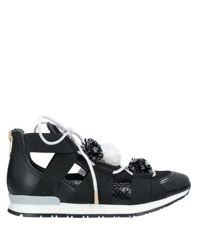 Shop Vionnet Sneakers In Black