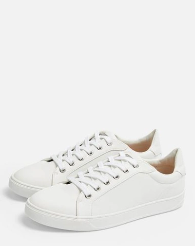 Shop Topshop Sneakers In White