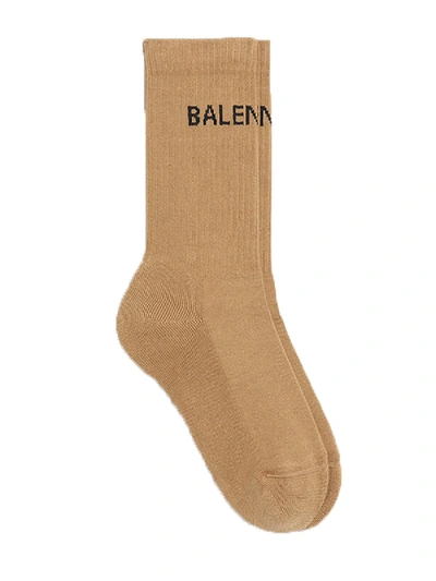 Shop Balenciaga Logo Knit Socks