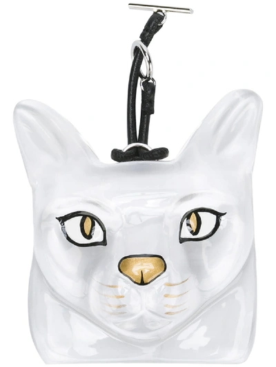 Shop Loewe Cat Face Bag Charm