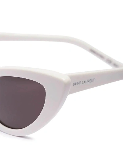 Shop Saint Laurent Lily Cat Eye Sunglasses