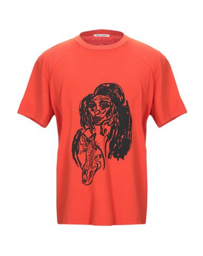 Shop Our Legacy T-shirt In Orange