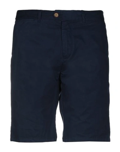 Shop Scotch & Soda Shorts & Bermuda In Dark Blue