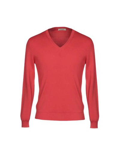 Shop Fioroni Sweater In Red