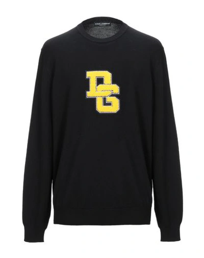 Shop Dolce & Gabbana Sweaters In Black