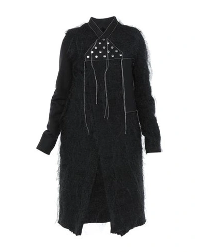 Shop Rick Owens Full-length Jacket In Black