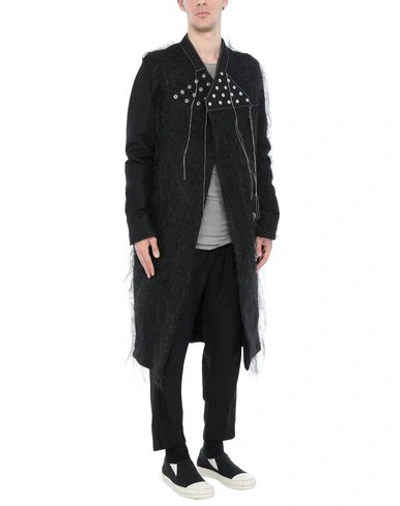 Shop Rick Owens Full-length Jacket In Black