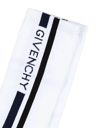 Shop Givenchy Short Socks In White