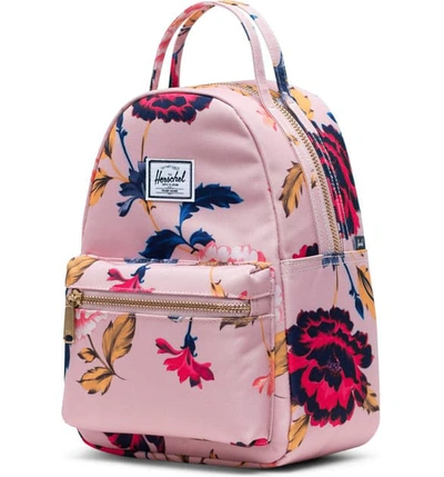 Shop Herschel Supply Co Mini Nova Backpack In Winter Flora