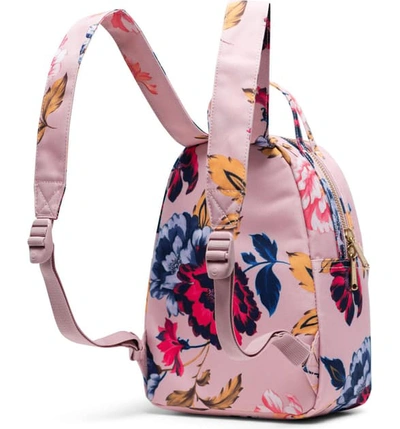 Shop Herschel Supply Co Mini Nova Backpack In Winter Flora