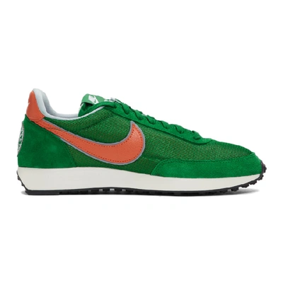 Shop Nike Green Stranger Things Edition Air Tailwind Qs Sneakers In 300 Pinegre