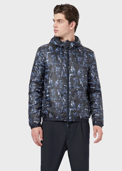 Shop Emporio Armani Blouson Jackets - Item 41916714 In Blue