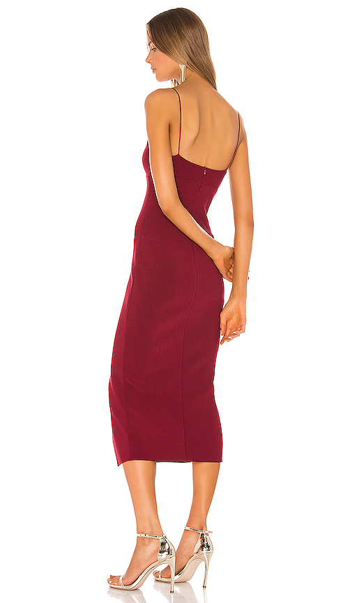 bec and bridge lea split midi dress