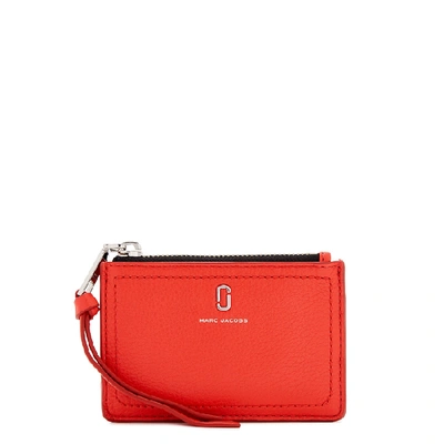 Shop Marc Jacobs Red Leather Wallet