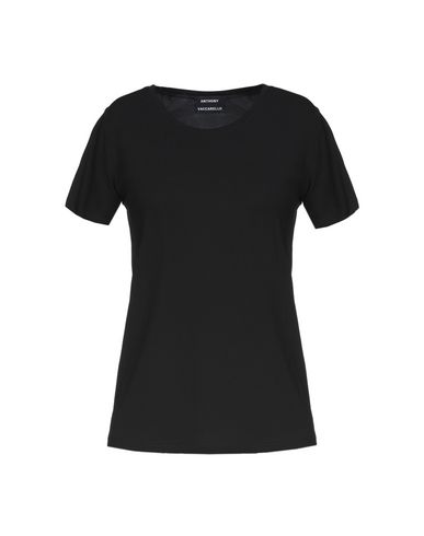 Anthony Vaccarello T-Shirt In Black | ModeSens
