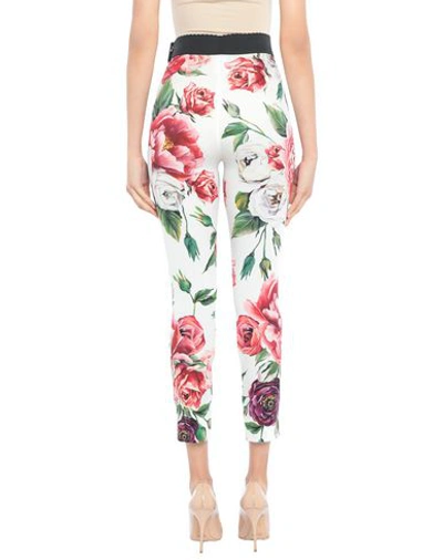 Dolce & Gabbana Cropped Pants In White