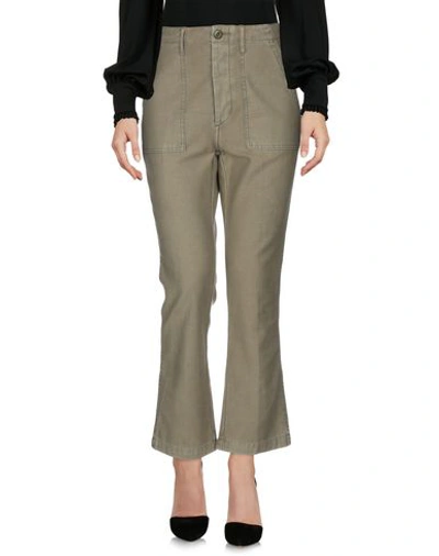 Shop R13 Casual Pants In Military Green