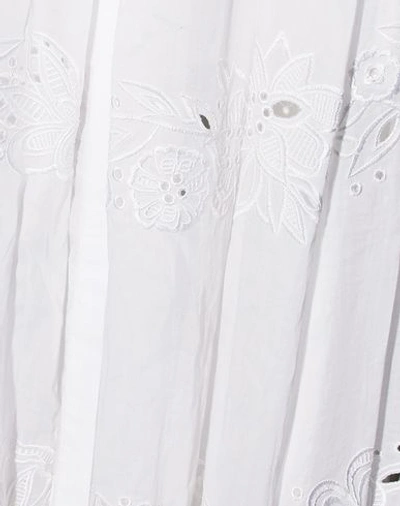 Shop Roberto Cavalli Maxi Skirts In White