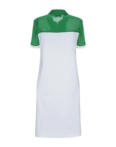 Shop Prada Short Dresses In Green