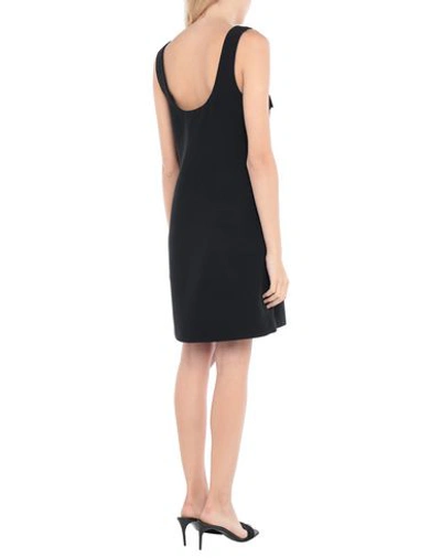 Shop Prada Short Dresses In Black