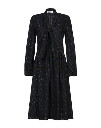 Shop Aglini Knee-length Dress In Black