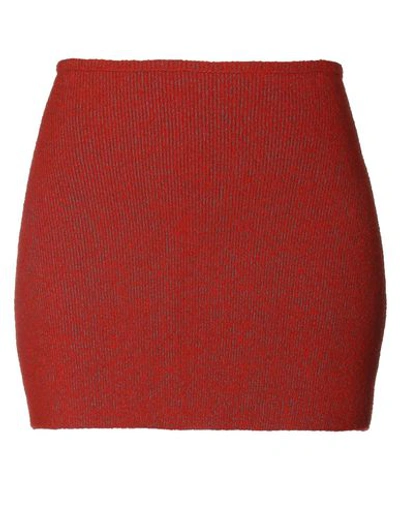 Yeezy Mini Skirt In Red