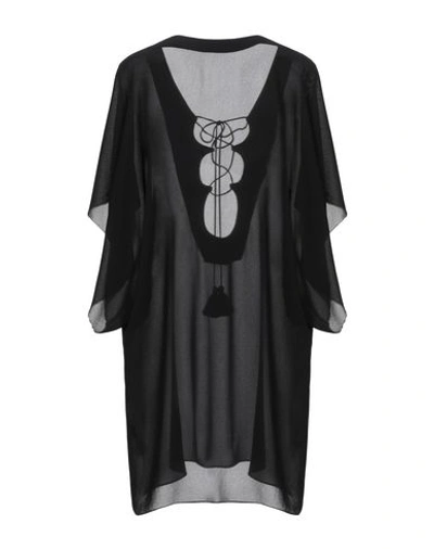 Shop Saint Laurent Woman Top Black Size 6 Viscose, Cotton, Polyester, Wool, Polyamide
